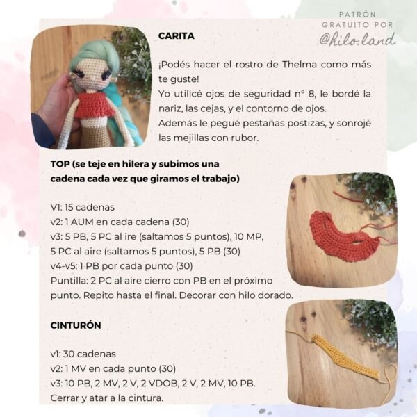 GUÍA DE DISEÑO THELMA, CENTAURA DEL BOSQUE - Imagen 4