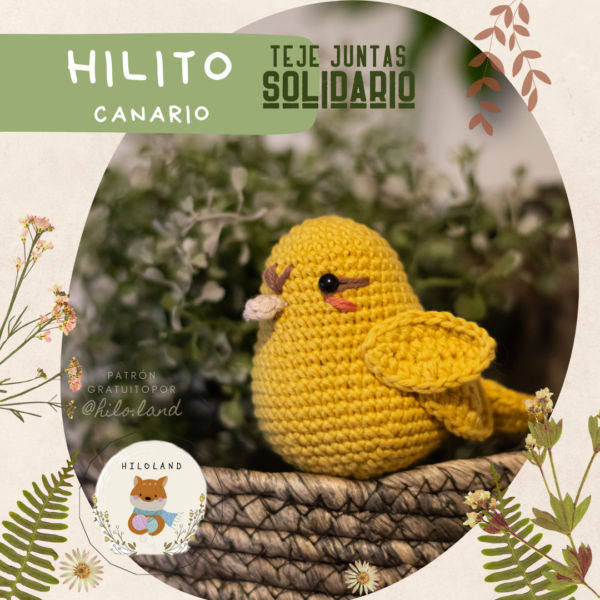 Patrón Gratuito: HILITO, canario