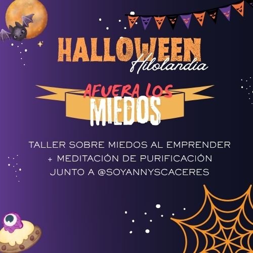 VIVO HALLOWEEN: AFUERA LOS MIEDOS + MEDITACIÓN CON @SOYANNYSCASERES