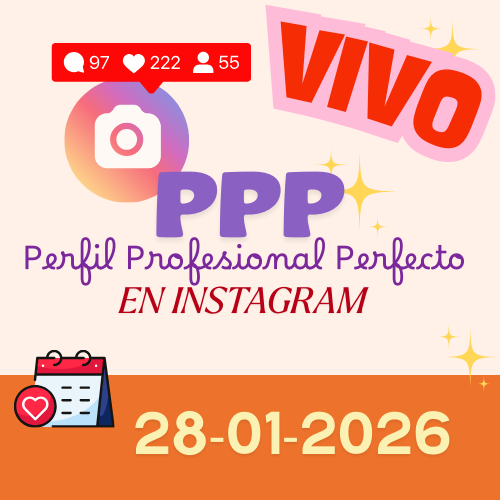 CLASE EN VIVO: PPP= PERFIL PROFESIONAL PERFECTO en Instagram