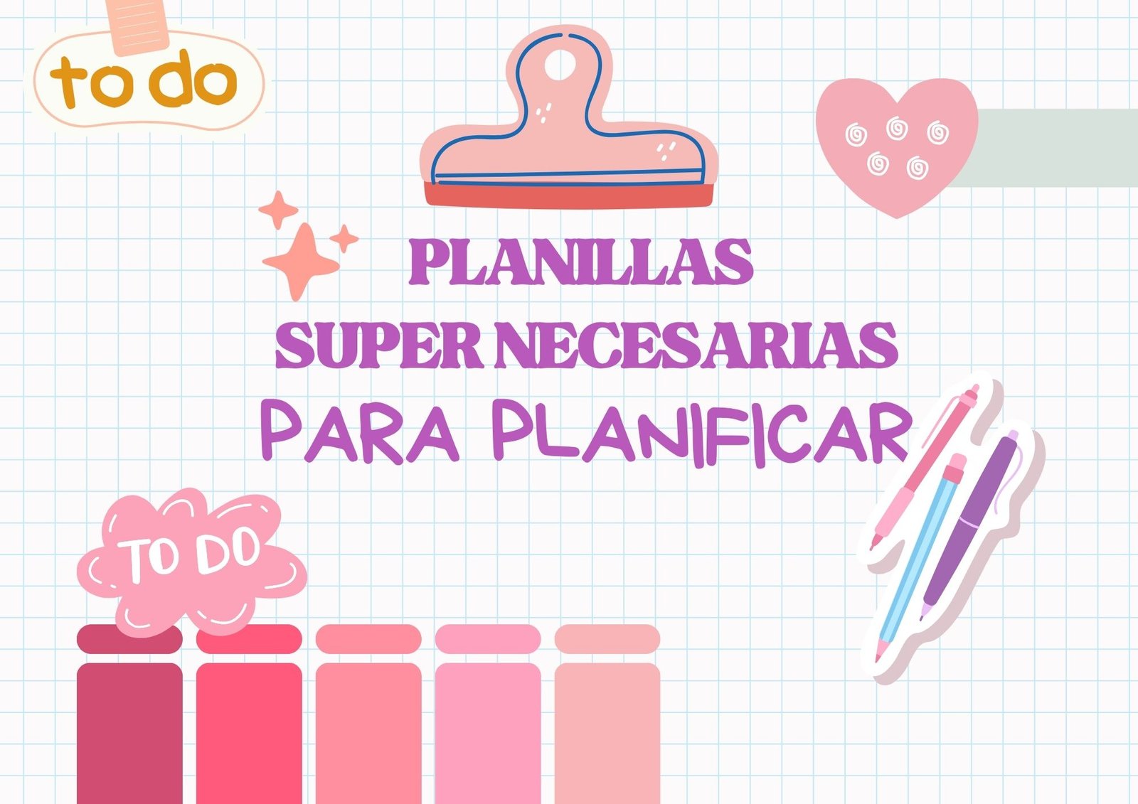 PLANTILLAS DESCARGABLES PARA PLANIFICAR