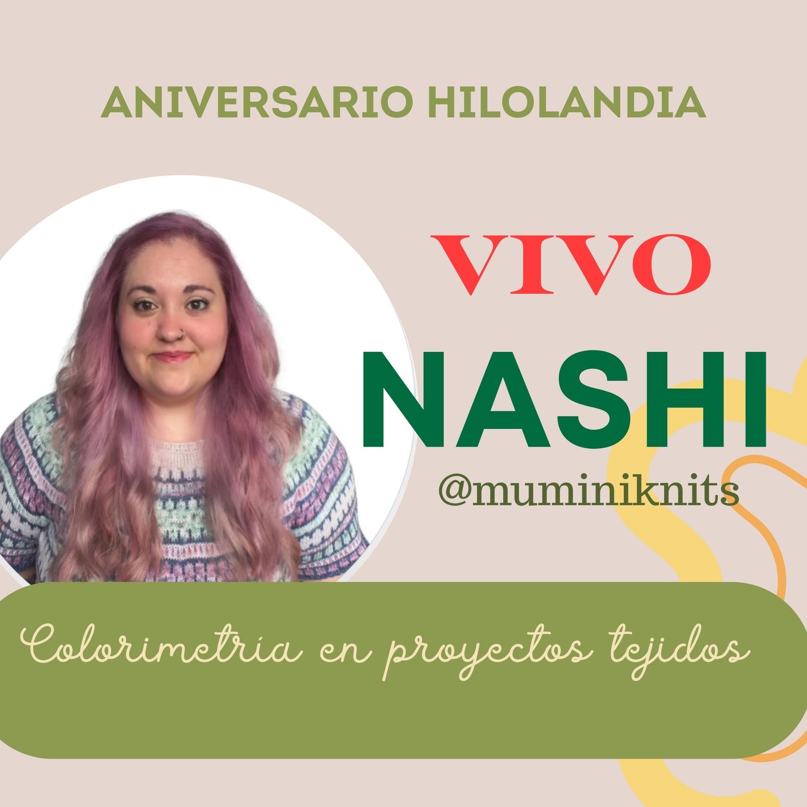 CHARLITAS ANIVERSARIO: NASHI @muminiknits – Colorimetria en proyectos tejidos